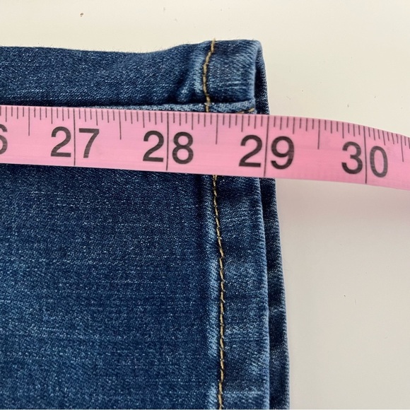 Carhartt Blue Slim Fit Bootcut Denim Jeans - Picture 15 of 16